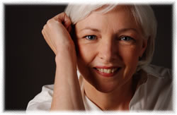 Smiling elderly woman